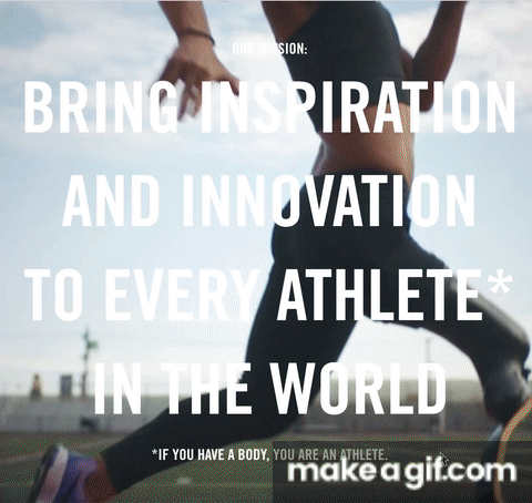 About us page examples - Nike