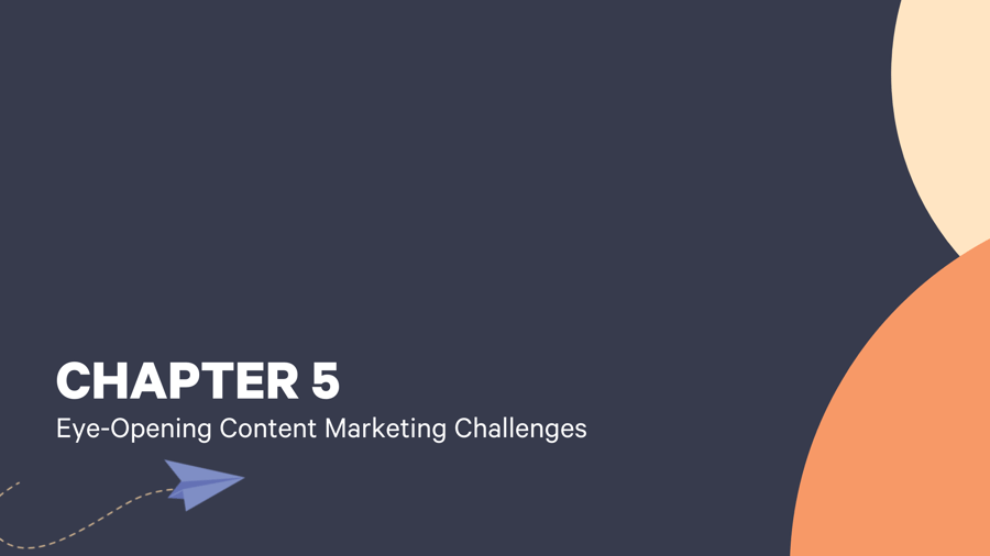 Chapter 5: Eye-Opening Content Marketing Challenges