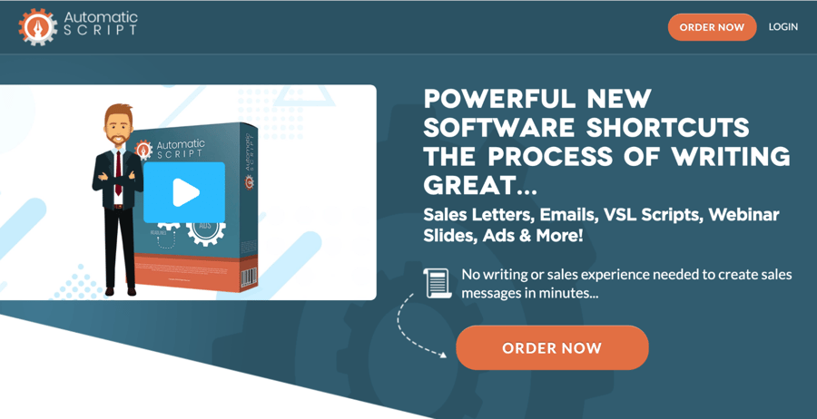 Copywriting tools: Automatic Script