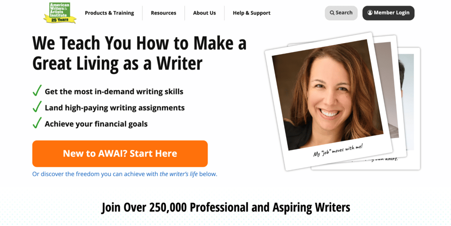 Copywriting tools: AWAI [American Writers & Artists Institute]