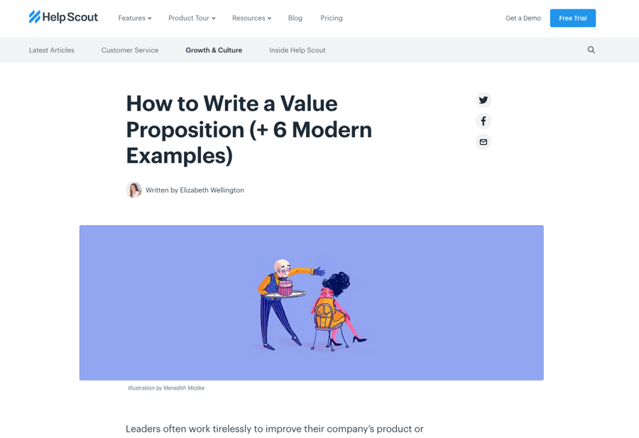 HelpScout SaaS blog