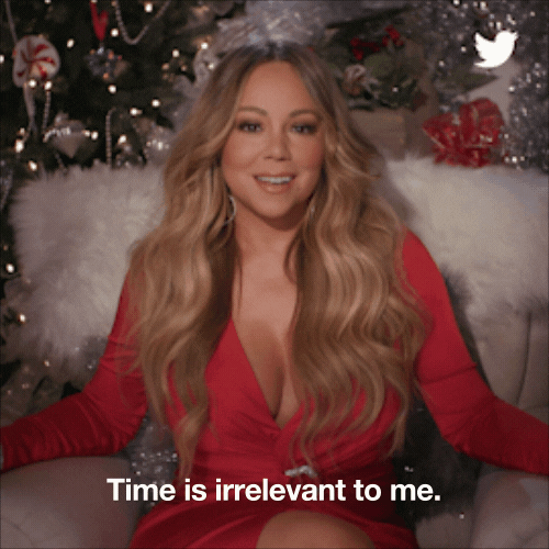 Mariah Carey: Time is irrelevant to me