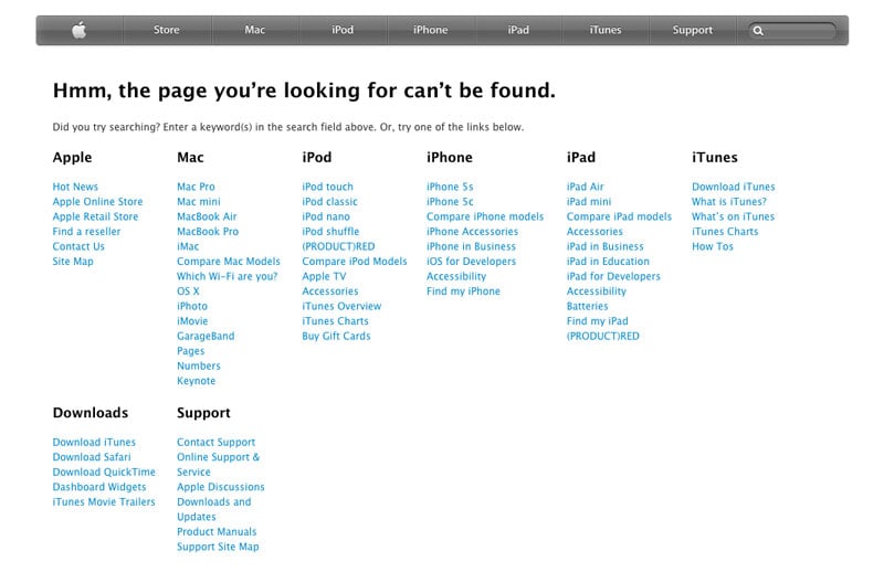 Apple - Boring 404