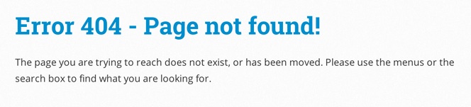 Boring Old 404 Page