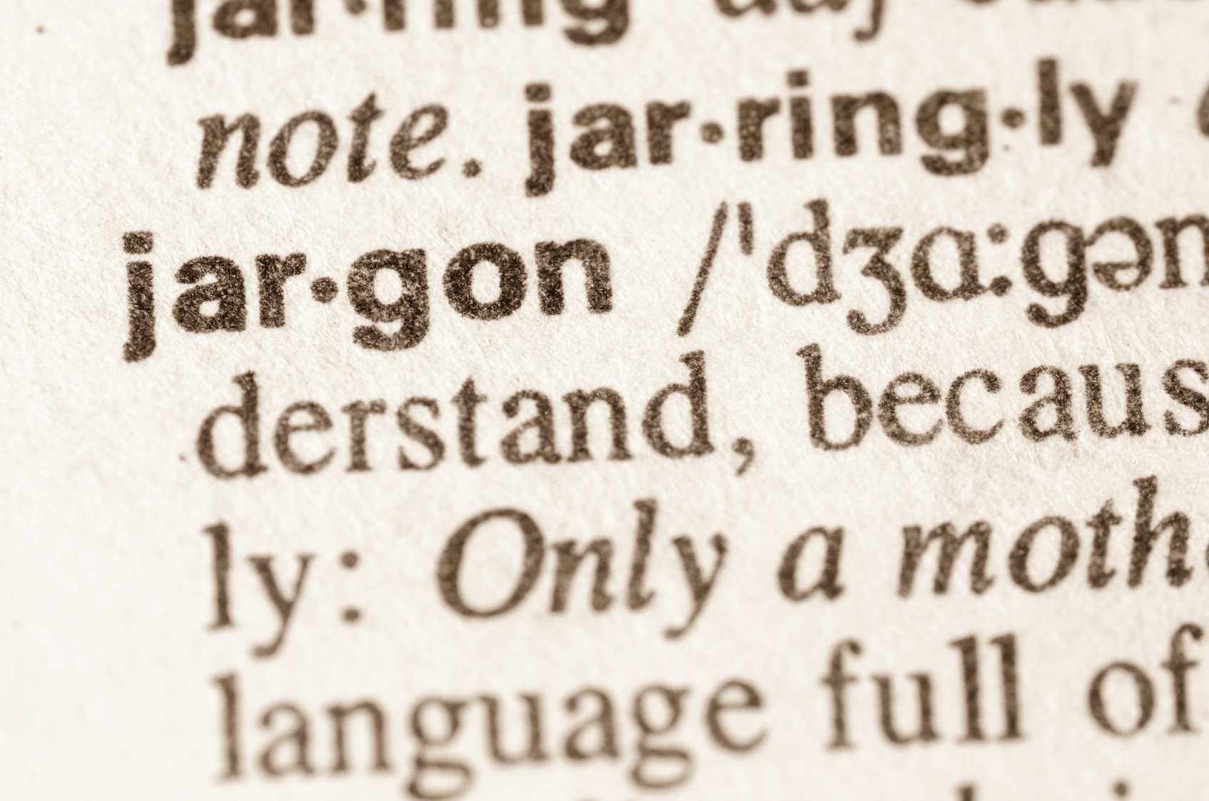 A Compilation Of Overused Jargon In Copy Writing