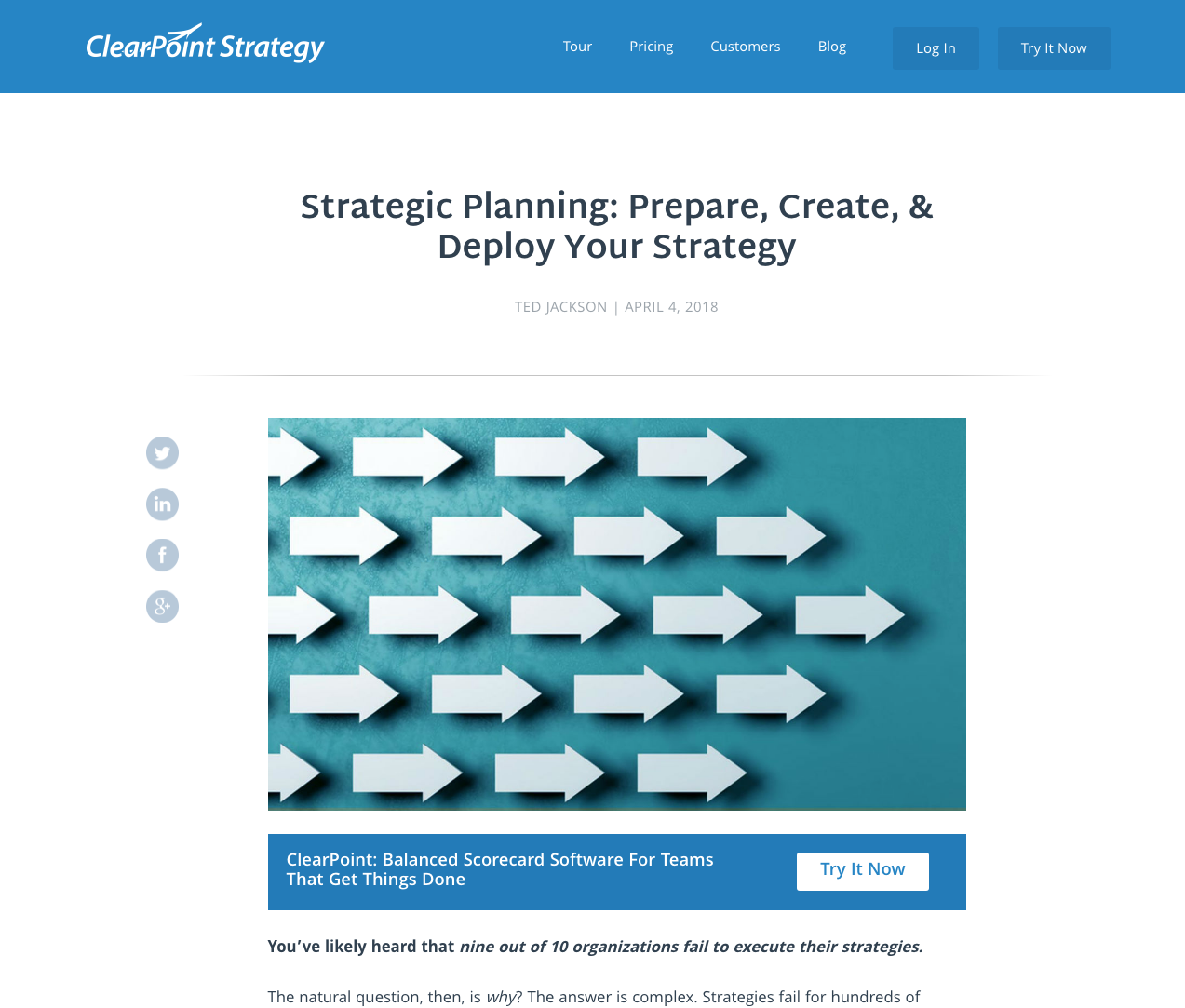 ClearPoint Strategy