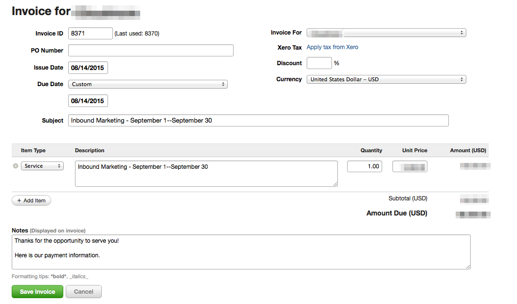 inbound-marketing tools-harvest-invoice