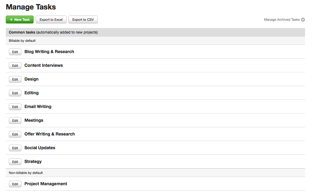 inbound-marketing tools-harvest-task-list