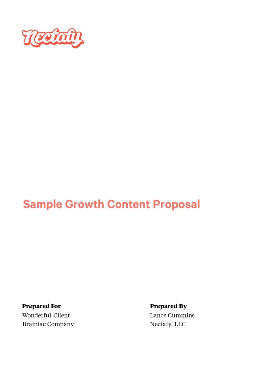 Download: Sample Growth Content Example